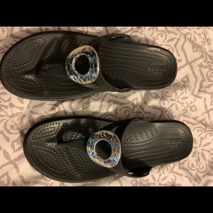 Women’s croc sandals
